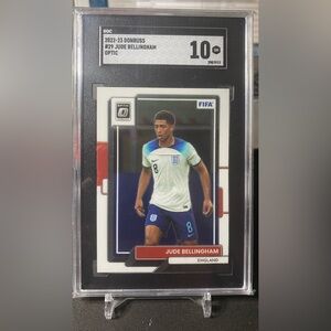 2022 Donruss Jude Bellinham #29 Optic SGC 10 Pop: 1